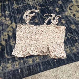 Floral tank top
